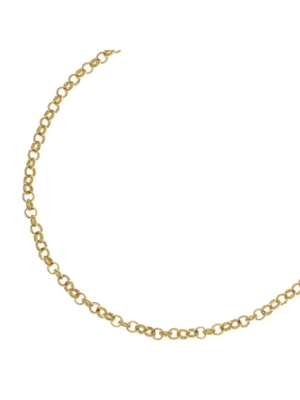 Chrome Hearts 22k Neckchain Roll Chain Necklace Gold